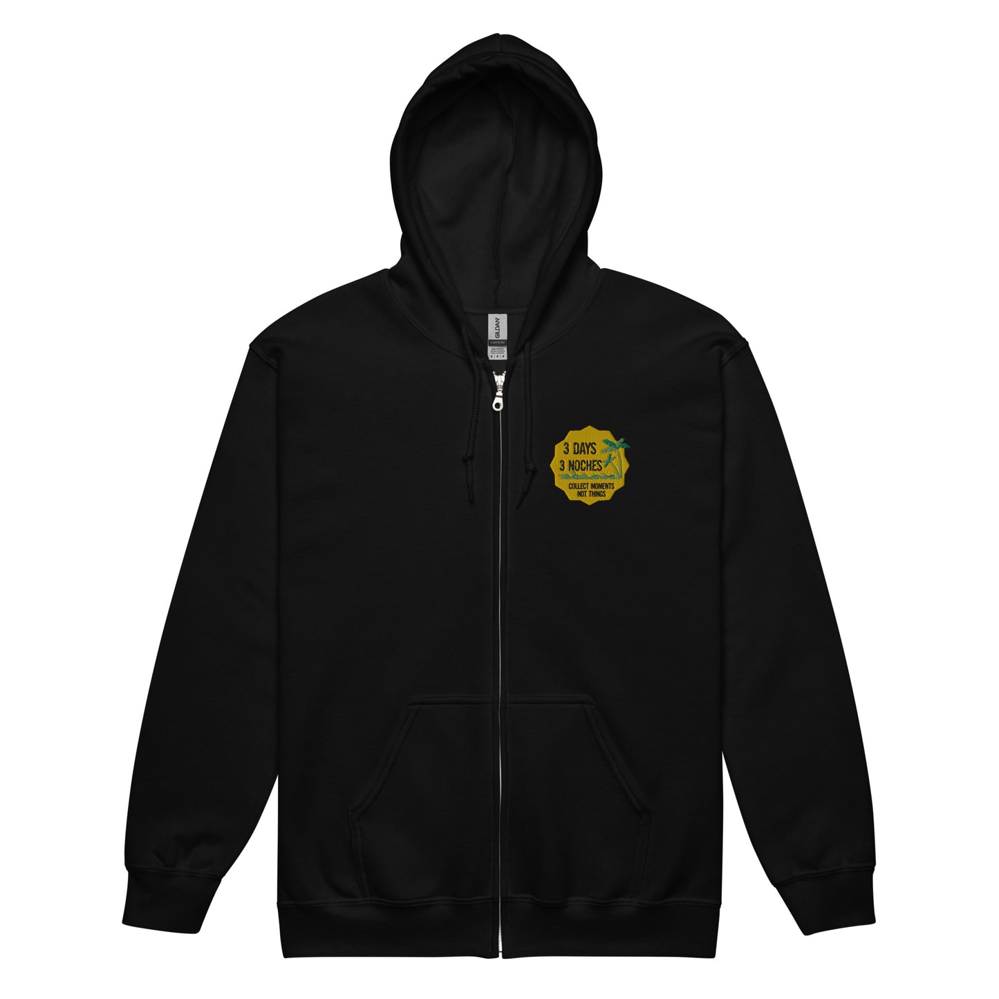 3Day 3Noches Embroidered Logo Hoodie