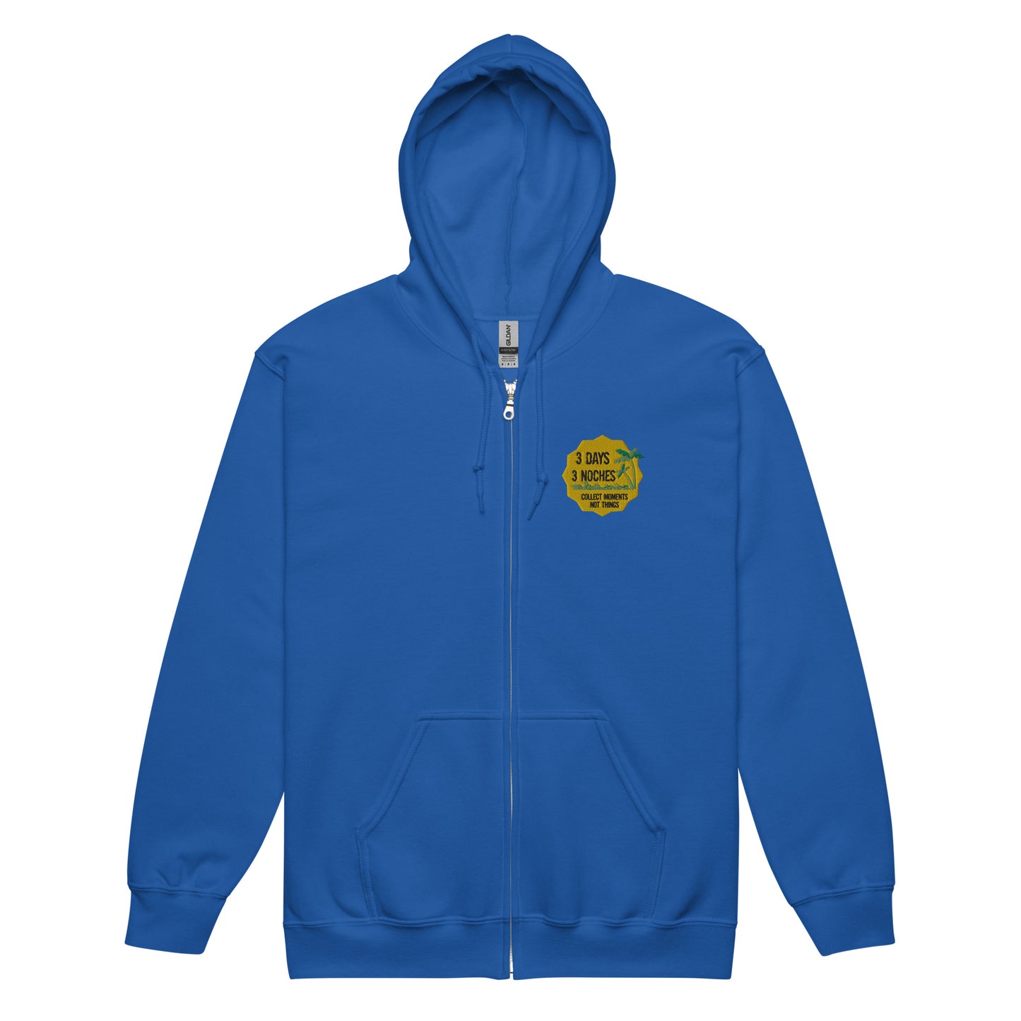 3Day 3Noches Embroidered Logo Hoodie