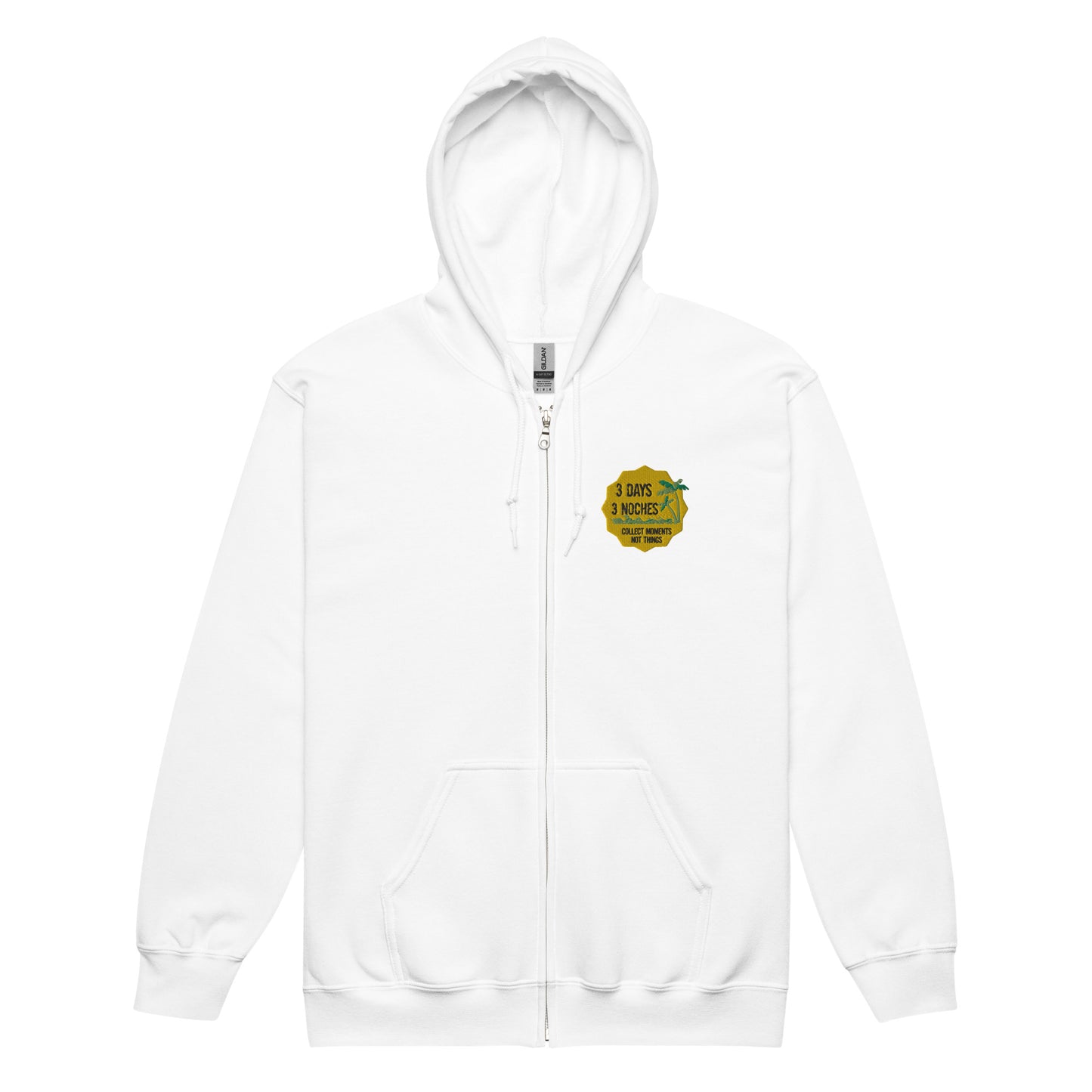 3Day 3Noches Embroidered Logo Hoodie