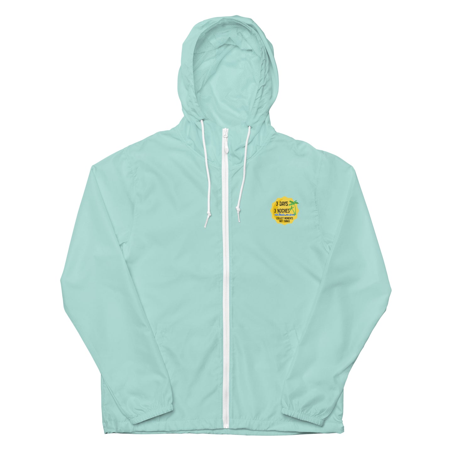 3 Days 3 Noches Logo Travel Windbreaker