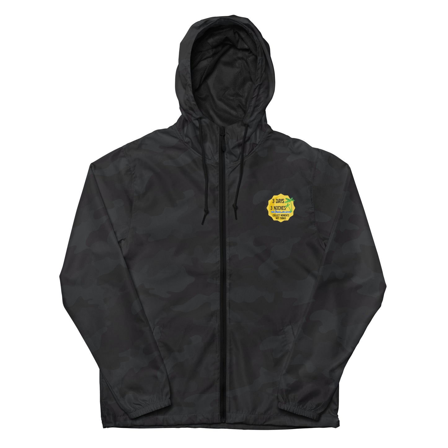 3 Days 3 Noches Logo Travel Windbreaker