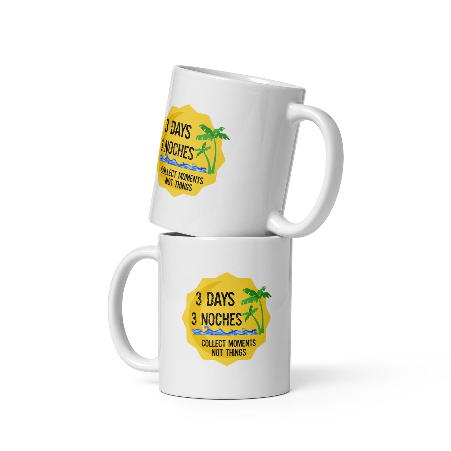 3 Days 3 Noches Logo Mug