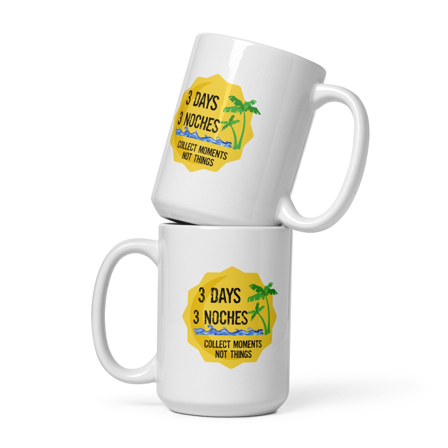 3 Days 3 Noches Logo Mug
