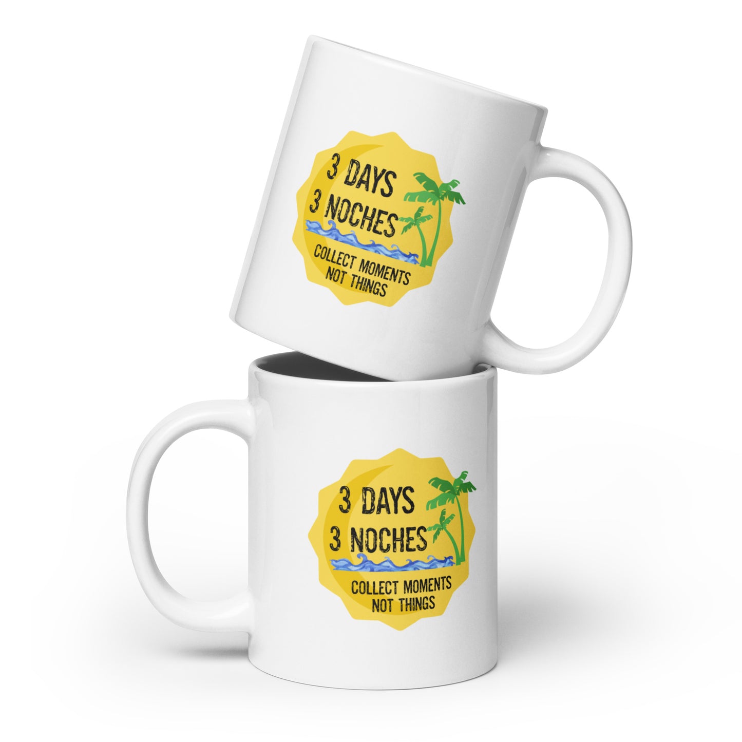3 Days 3 Noches Logo Mug