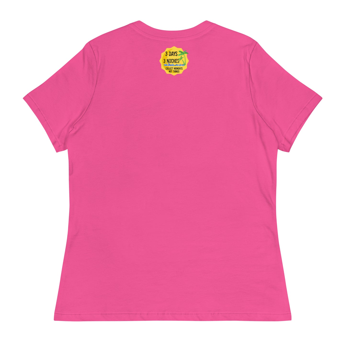 Colorful "Tequila Made Me Do it" Women's Relaxed T-Shirt